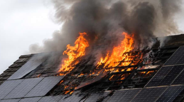 Über 200 Brände bei Solaranlagen auf Dächern gemeldet – während die Zahl der Installationen in Großbritannien stark zunimmt