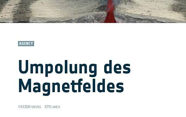 Das Magnetfeld der Erde ist hochgradig dynamisch