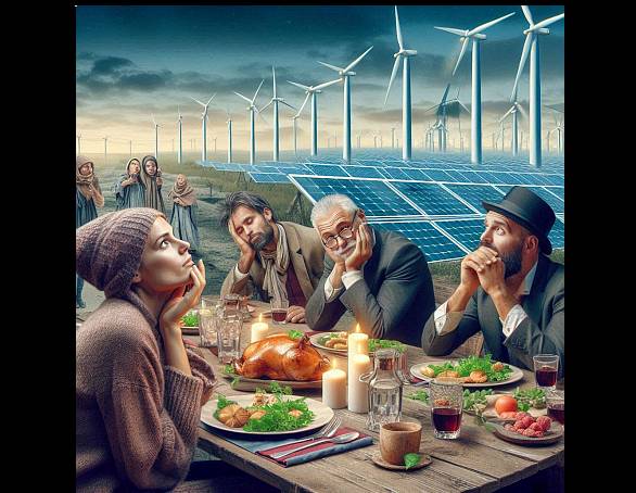 Es ist eine Syndemie! (*Wortschöpfung, s.u.) Der Klimawandel veranlasst Kinder dazu, ungesundes Essen zu essen.
