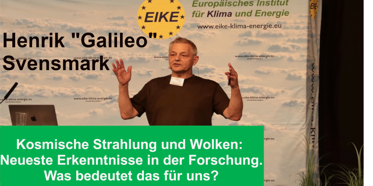 Kosmische Strahlung und Wolken – Neueste Forschungsergebnisse von Henrik Svensmark