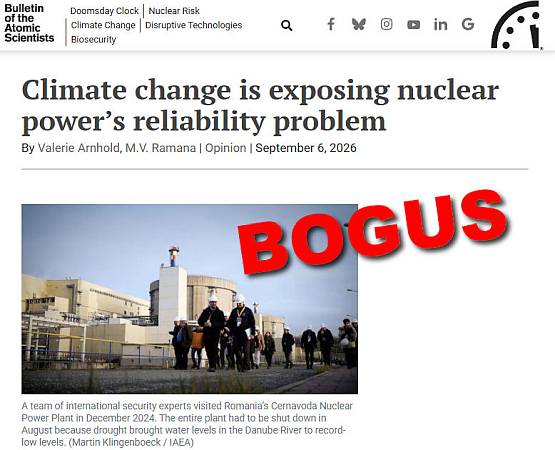Bulletin of the Atomic Scientists – Ihr liegt falsch: Kernenergie hat kein Zuverlässigkeitsproblem.