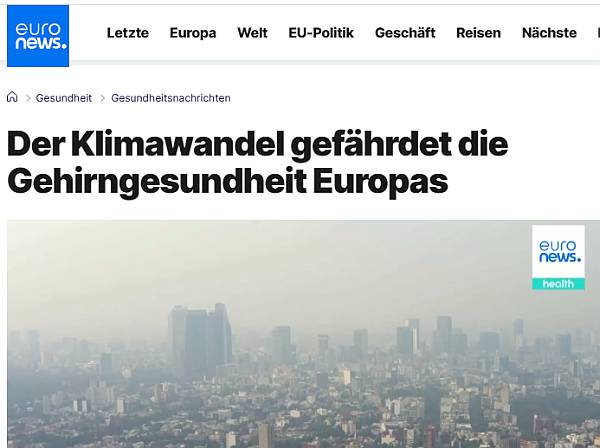 Der Klimawandel greift unser Gehirn an (Zeit für den Kauf von Notfall-Solaranlagen zur Bekämpfung von Demenz?).