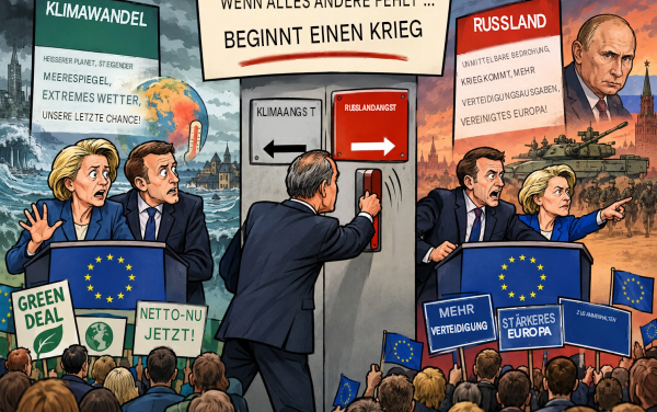Wenn <em>Net Zero</em> scheitert, brecht einen Krieg vom Zaun: Europas Abstieg