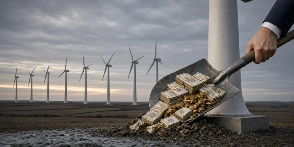 Wie grüne Milliardäre die Welt davon überzeugten, Tausende nutzloser Windräder zu bauen: …