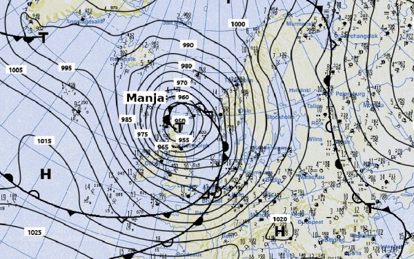 Der Sturm „Boelo“